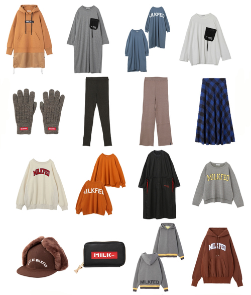 ミルクフェド MILKFED. 冬の新作 スウェット、レギンス、キャップ、ウォレット入荷!&ハンバーグ♪ ミルクフェド MILKFED. 冬の新作 スウェット、レギンス、キャップ、ウォレット入荷!&ハンバーグ♪