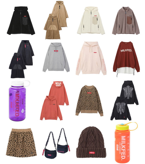 ミルクフェド MILKFED. 秋の新作 ボアジャケット、ナルゲン、シャツ、スウェットなど入荷!&結婚記念日♪ ミルクフェド MILKFED. 秋の新作 ボアジャケット、ナルゲン、シャツ、スウェットなど入荷!&結婚記念日♪