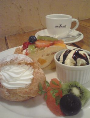 Wケーキセット
