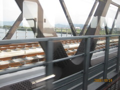 紀ノ川の鉄橋が・・・