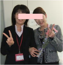 訓練生にアリガトウ!