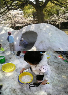 日差しの中で・・・