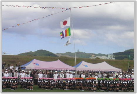 はじめての運動会