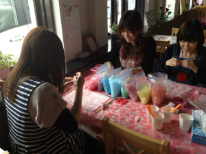 ★カーネーションキャンドル作り★