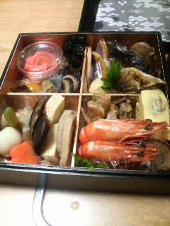 両親と共に