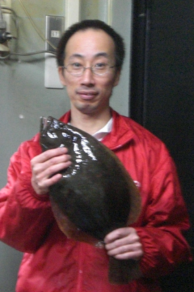 海水かけられた!