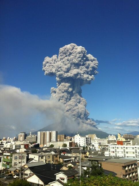 噴火警戒レベル４ 再稼働「川内原発」を桜島の火砕流が襲う日
