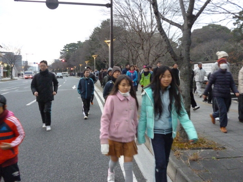 和歌山市初歩きに参加しました