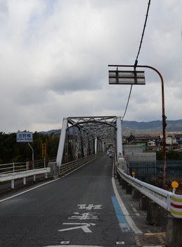 撮影会で橋本市へ　　(恋野橋と紀の川水管橋）