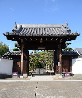 徳川家ゆかりの感応寺