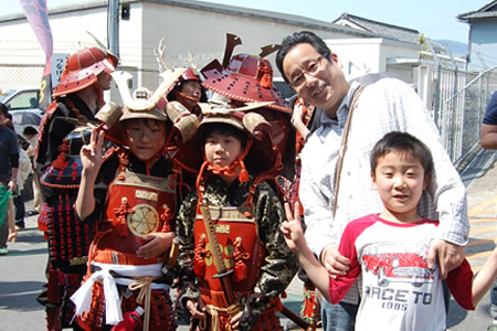 ３年ぶりの「真田祭り」へ