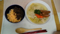 久しぶりに晩ご飯☆