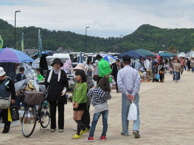片男波海水浴場１日目2