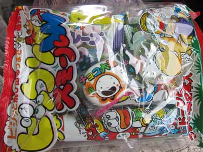 スタンプラリーお菓子