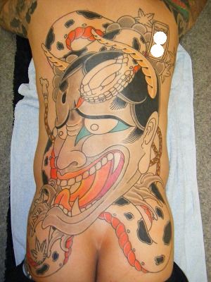 般若・蛇　「色入」