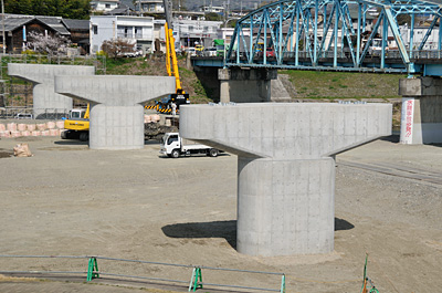 貴志川諸井橋架替え