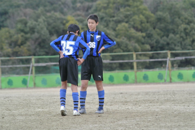 天理FC　交流戦（U13)。