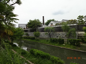京都・伏見、酒蔵と水路の街