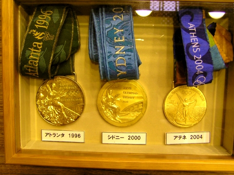 野村選手の金メダル