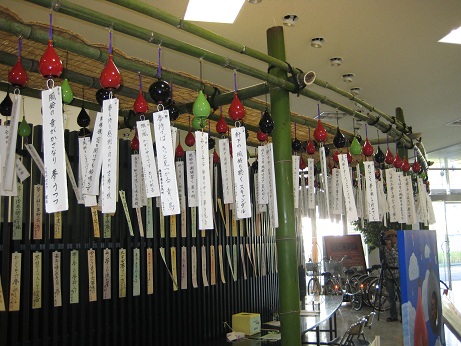 今日は駅前”夢風鈴”イベント!!