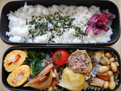 今日のお弁当