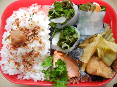 今日のお弁当