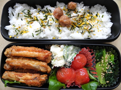今日のお弁当