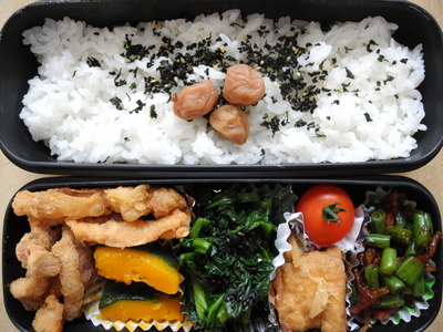 今日のお弁当