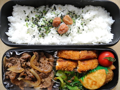 今日のお弁当