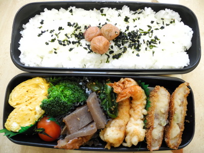 今日のお弁当