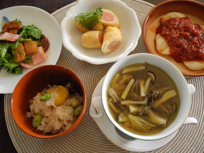 今月の料理教室