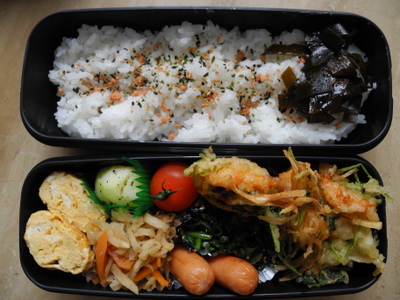 今日のお弁当