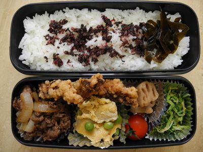 今日のお弁当