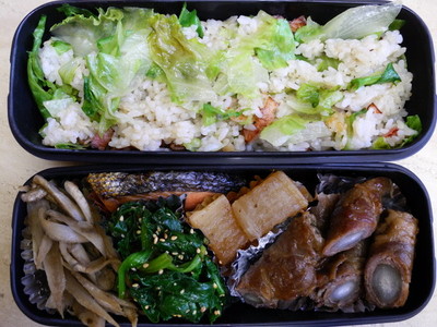春の陽気　お弁当