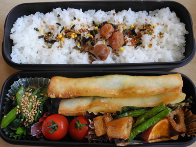 調子が．．．　お弁当