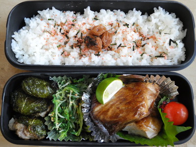 今日のお弁当