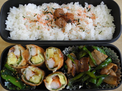 今日のお弁当　