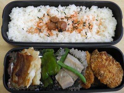 3度目の～　　今日のお弁当