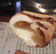赤イカバター焼き