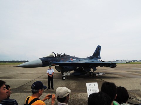 「青い燕」　航空祭in小松基地