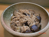 なすのそぼろあんかけ
