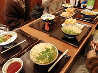 初詣の日の晩ご飯
