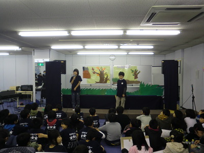和大附属小学校の防災発表会!