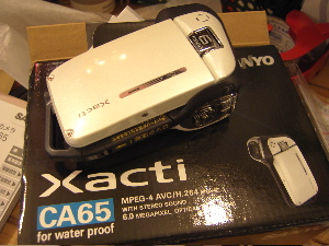 衝動買い SANYO Xacti DMX-CA65