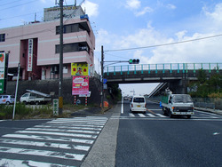 美容室の野立て看板を設置しました!