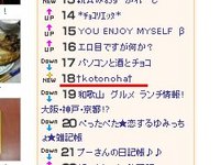 ランキングに入ってる（＠＠；