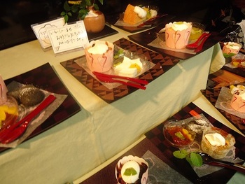 漆器まつりケーキセット券販売中♫