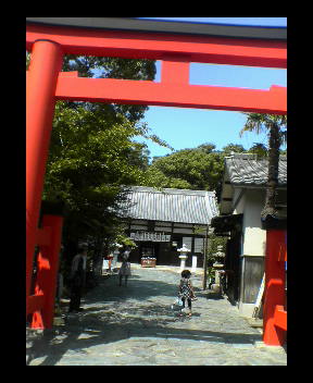 玉津島神社で
