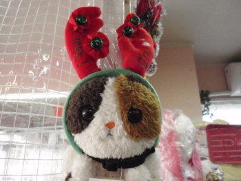 猫のクリスマスグッズ