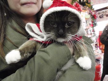 猫サンタさん